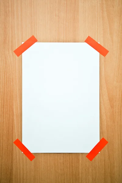 Page on a door — Stock Photo, Image