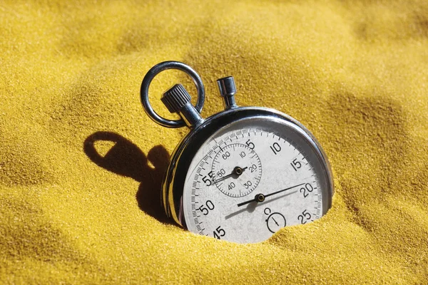 Χρονόμετρο στην άμμο — Φωτογραφία Αρχείου