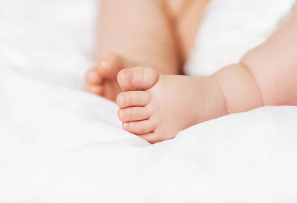 Feet of a baby — Stok fotoğraf
