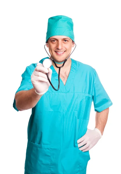 Porträtt av en kirurg — Stockfoto