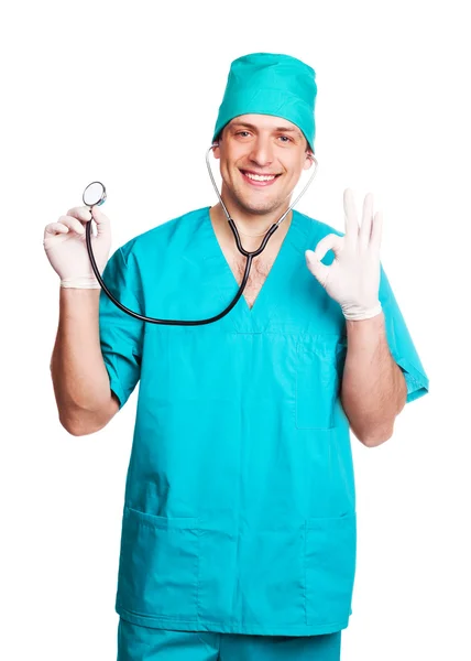 Retrato de um cirurgião — Fotografia de Stock
