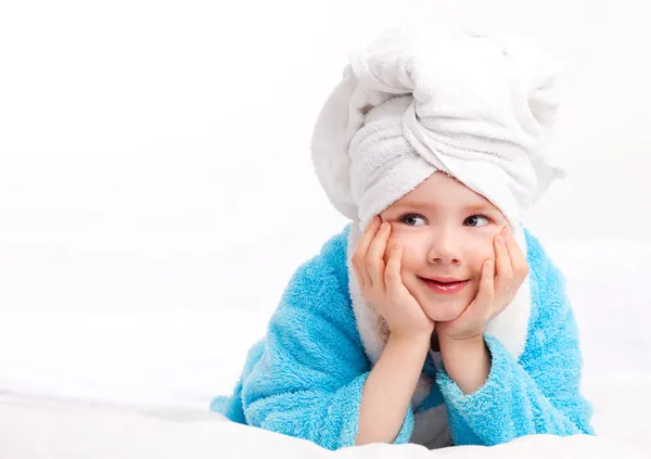 Child after the shower — Stock Photo, Image