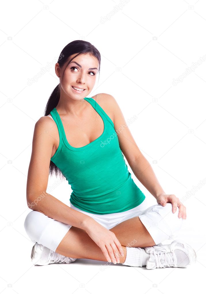 Sporty woman