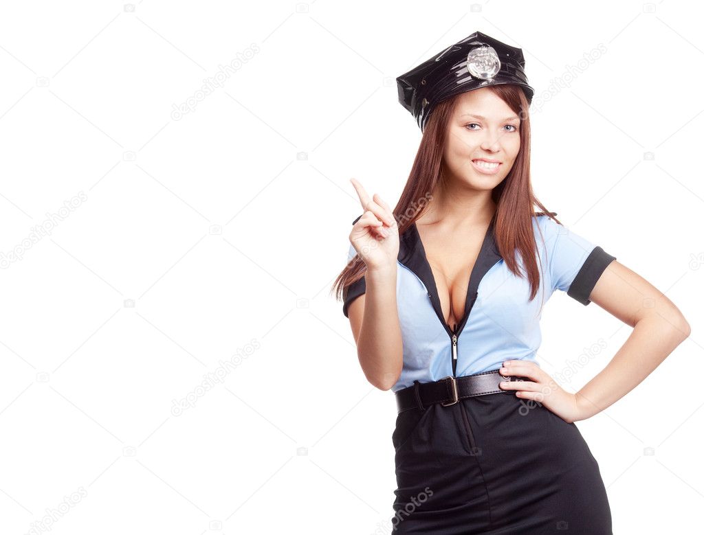 Sexy policewoman