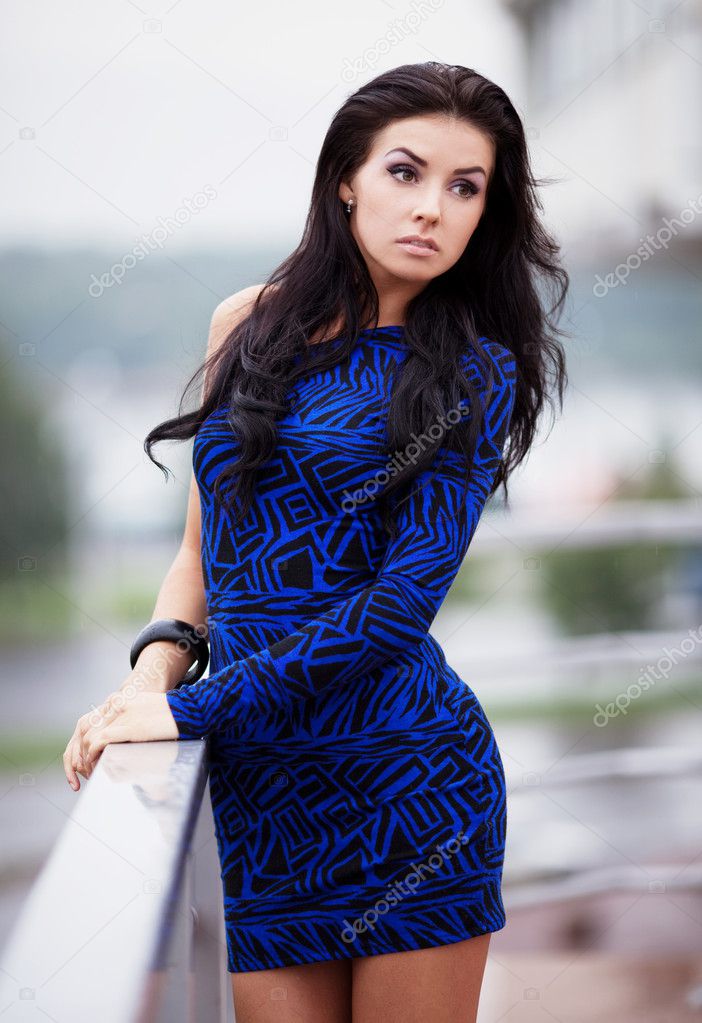 Brunete woman — Stock Photo © lanakhvorostova #6455675