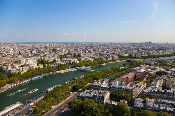 Paris 'in havadan görünüşü — Stok fotoğraf