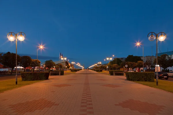 Kosciuszko en plaza en Gdynia, Polonia . — Foto de Stock