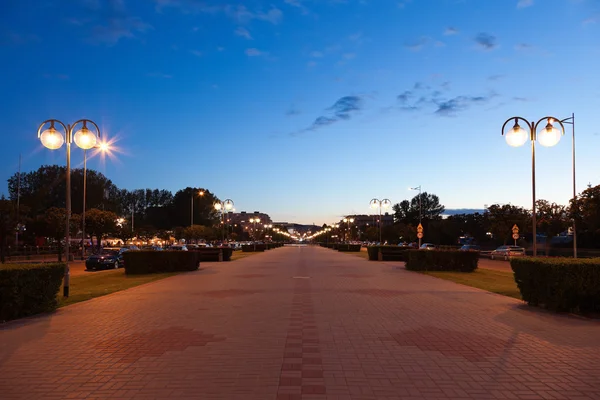 Kosciuszko op het plein in gdynia, Polen. — Stockfoto