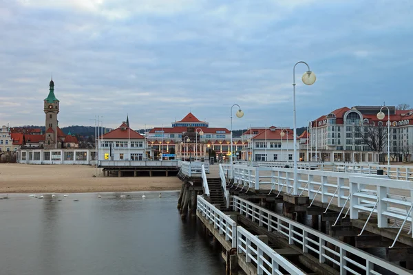 Pier in Sopot — Stockfoto