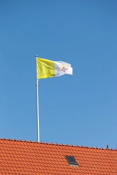 Bandeira do Vaticano — Fotografia de Stock