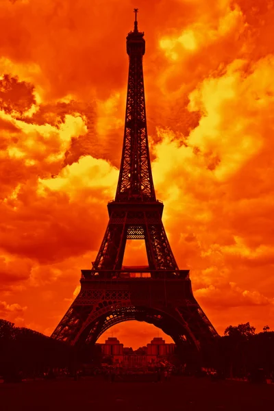 Contouring Eiffel — Stock Photo, Image