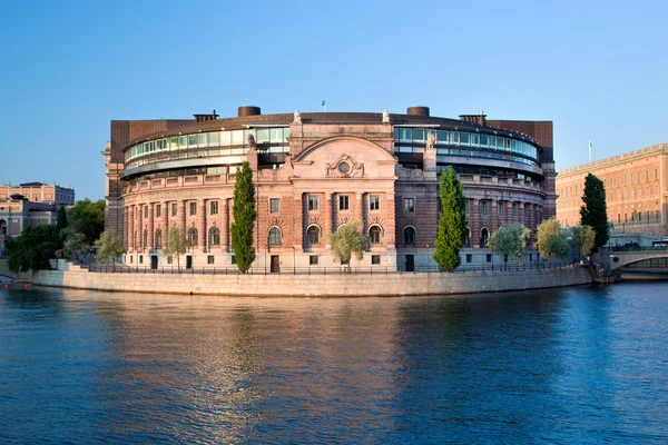 Parlamentsbyggnaden i stockholm, Sverige — Stockfoto