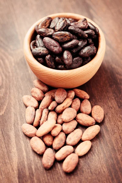 Kakao bönor — Stockfoto