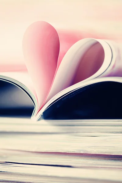 愛と読書 — ストック写真