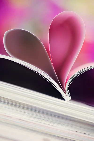 Leggere con amore — Foto Stock