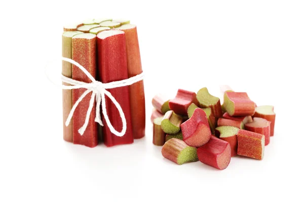 Fresh rhubarb — Stock Photo, Image