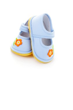 Baby shoes clipart