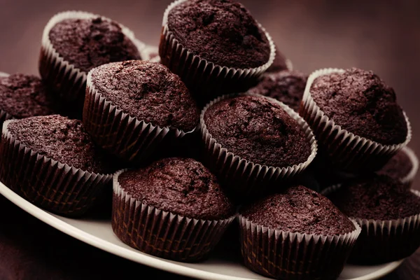 Choklad muffins — Stockfoto
