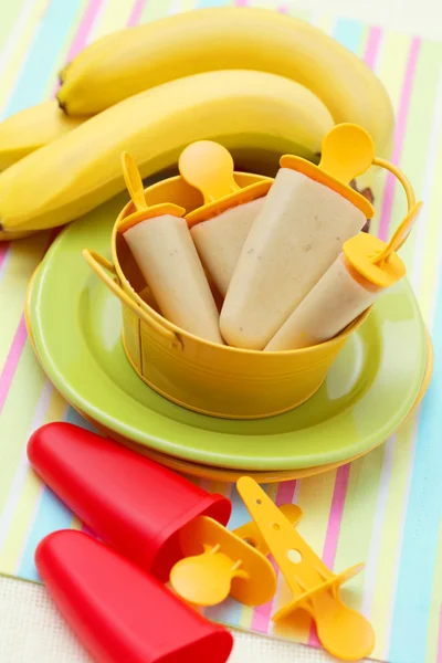 Banana ice creams — Stock Photo, Image