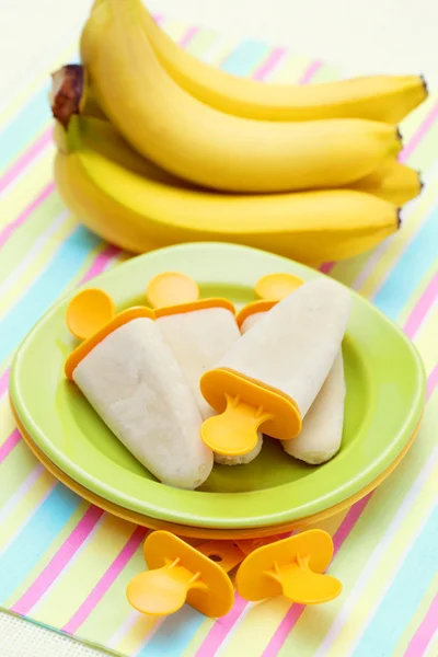Μπανάνα παγωτά — Φωτογραφία Αρχείου