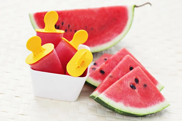 Wassermeloneneis — Stockfoto
