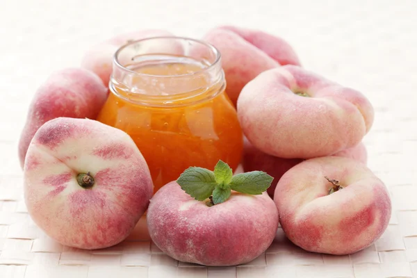 Peaches marmalade — Stock Photo, Image