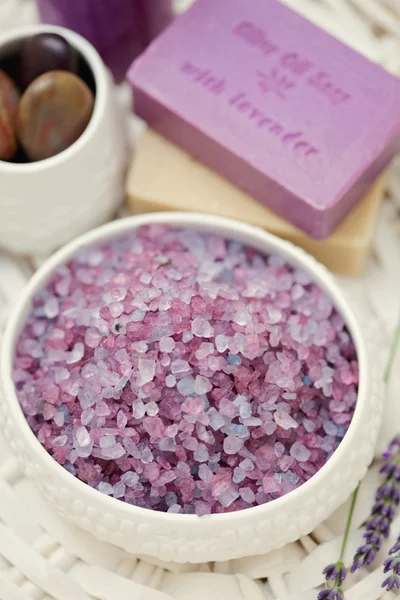 Lavender spa — Stock Photo, Image