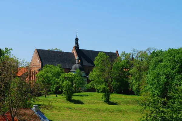 St. james die apostelkirche in sandomierz — Stockfoto