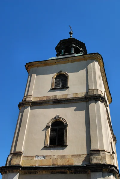 Katedrála zvonice v sandomierz, Polsko — Stock fotografie