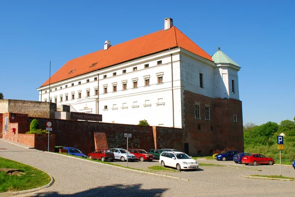 Altes königliches schloss in sandomierz, polen. — Stockfoto