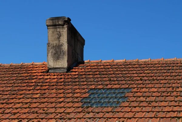 Velho telhado — Fotografia de Stock