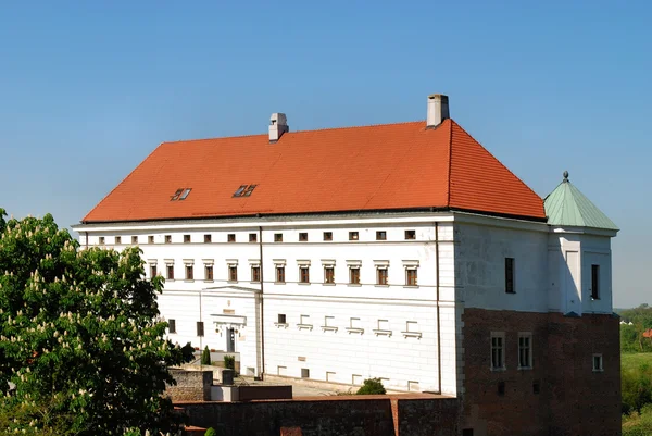 Старый королевский замок в Сандомире, Польша . — стоковое фото