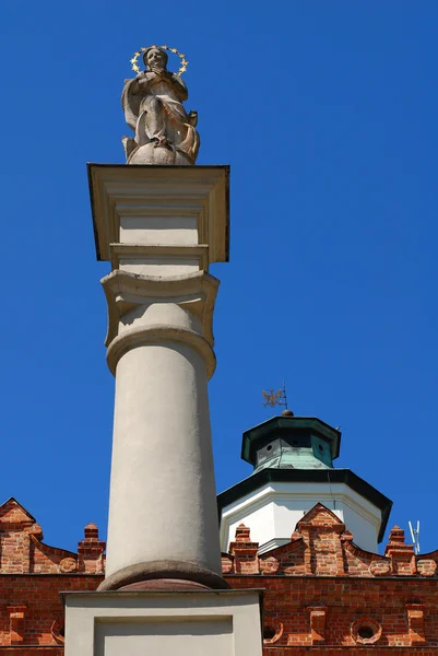 Παλιό Δημαρχείο, στο sandomierz, Πολωνία. — Φωτογραφία Αρχείου
