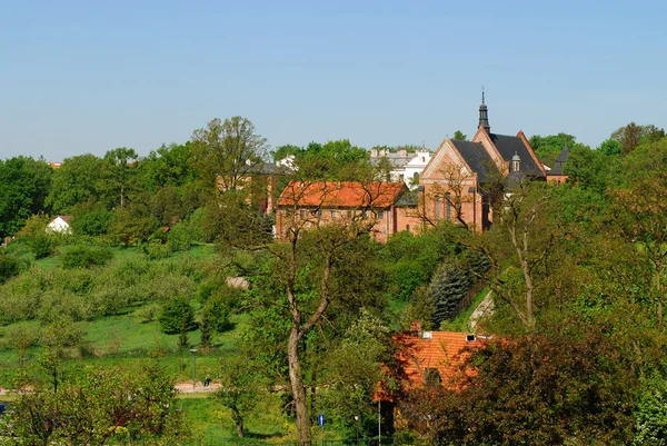 St. james die apostelkirche in sandomierz — Stockfoto