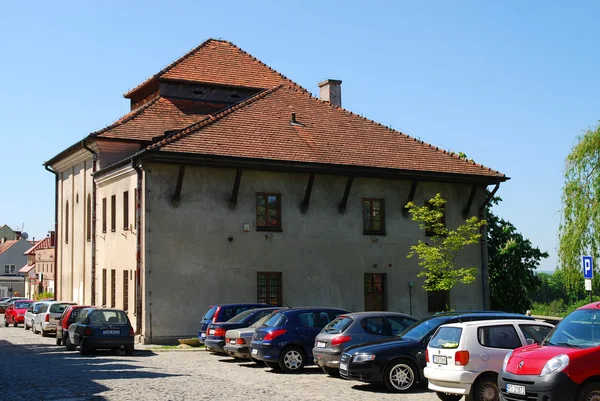 Den gamla synagogan i sandomierz, Polen — Stockfoto