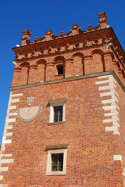 Oude stadhuis in sandomierz, Polen. — Stockfoto