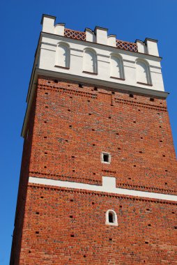 Opatowska Gate in Sandomierz, Poland clipart