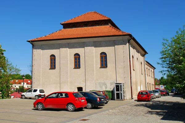 Die alte synagoge in sandomierz, polen — Stockfoto