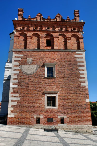 Stary Ratusz w Sandomierzu, Polska. — Zdjęcie stockowe