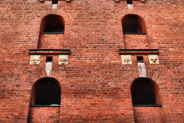 Историческое здание в Торуни — стоковое фото