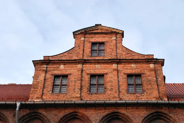 Construção histórica em Torun, Polonia — Fotografia de Stock