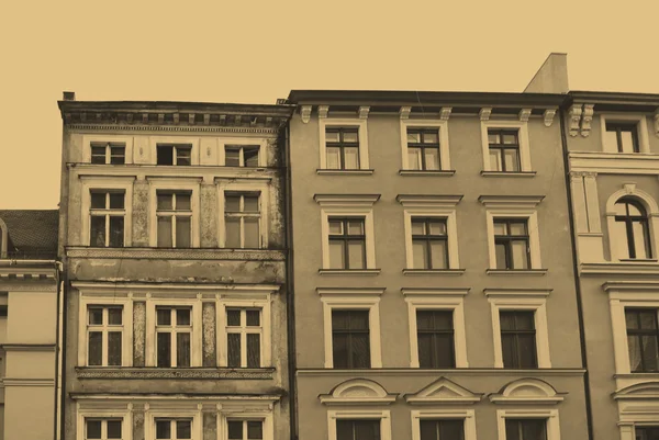 在托伦，波兰的历史建筑 — 图库照片