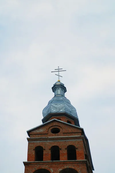 Igreja ortodoxa velha em algum lugar na Ucrânia — Fotografia de Stock