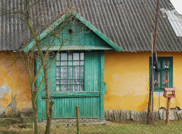 Автентичний Український дім — стокове фото