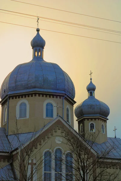 Stary gdzieś Cerkiew prawosławna na Ukrainie — Zdjęcie stockowe