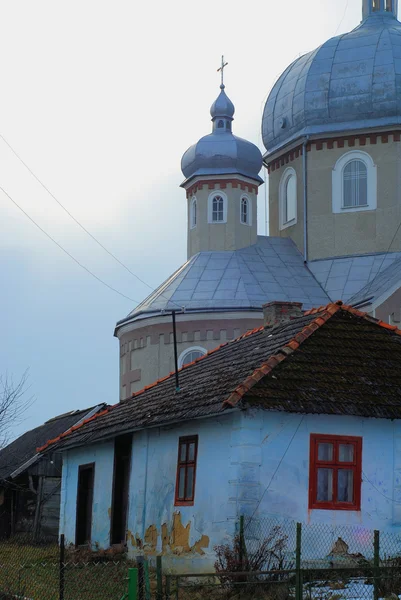 Stary gdzieś Cerkiew prawosławna na Ukrainie — Zdjęcie stockowe