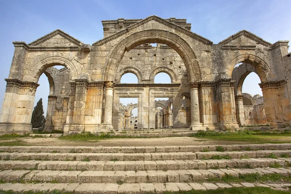 Klasztor st. simeon. Syria — Zdjęcie stockowe