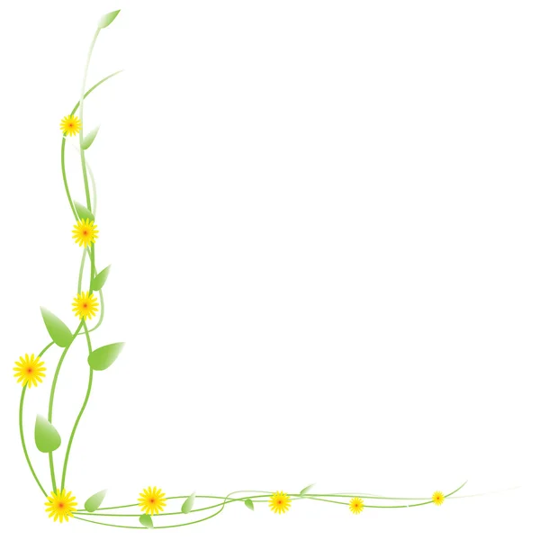 Blomsterarrangemang — Stock vektor