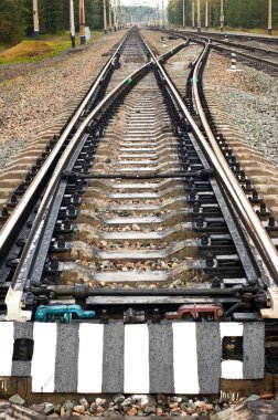 Tracks and rails clipart