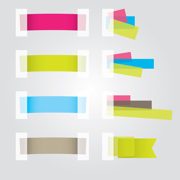 Веб-страница Стикер Дизайн. Векторная иллюстрация
